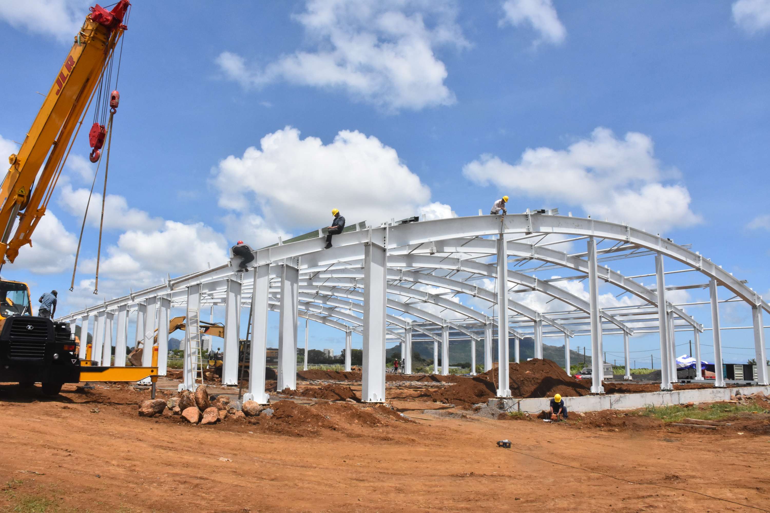 Mauritius Steel Structure Wedding Hall Project | TISIN